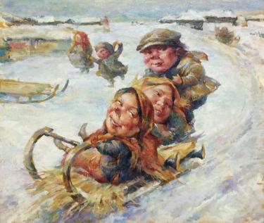 Трое на санках Поляков С.В.