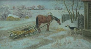 зимний вечер Яманова Р.Р.