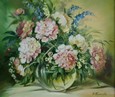 Пионы в вазе 150