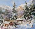 Снежные склоны гор  353
